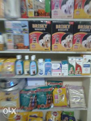 Rjpet shop. all dog accessories & food available.