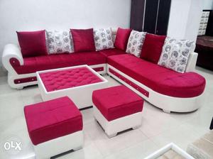 So nice design L shape sofa