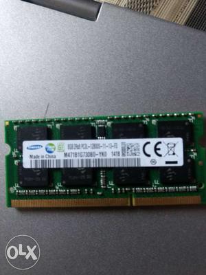 8 GB Laptop RAM DDR-3 (Samsung)  Mhz