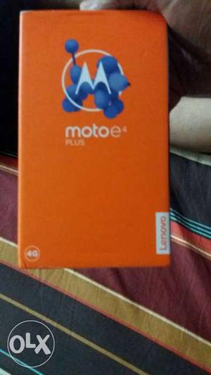 All new moto e4 plus 7 days old hurry