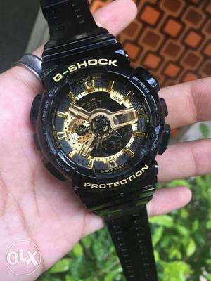 Black Casio G-Shock Digital Chronograph Watch