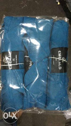 Blue Emerald Textile With Pack