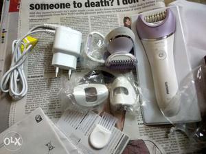 Brand new Philips satinelle wet and dry epilator
