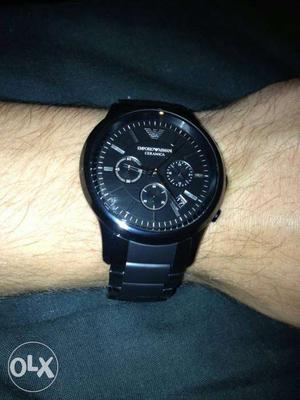Emporio Armani watch price negotiable
