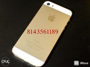 IPhone 5s gold 16gb in brand new condition
