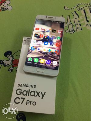 Just 2 months old Samsung galaxy c7 pro with all