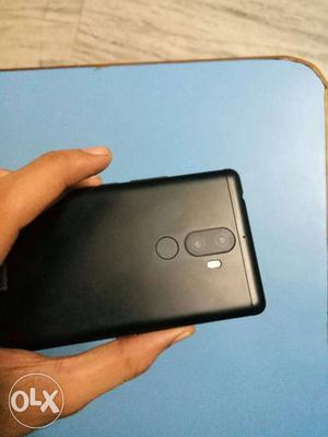 Lenovo k8 note black color 15 days used, with