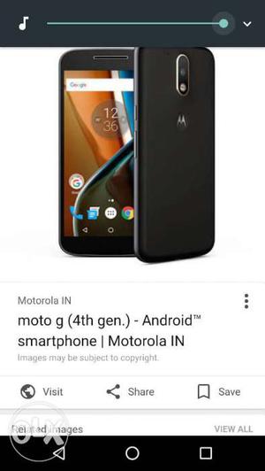 Moto g4 10 month old with bill n box all