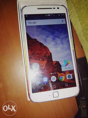 Moto g4 plus brand new for sale in excellent