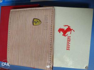 Original Ferrari Wallet up for sale. New item.