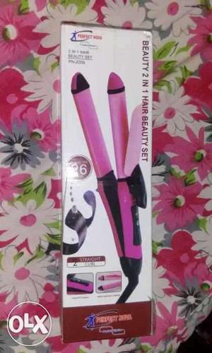 Pink 2 In 1 Hair Beauty Set