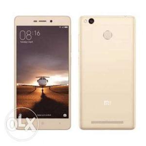Redmi 3s plus golden with 32 gb rom 2 gb ram and