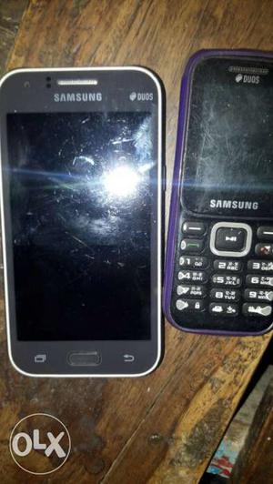 Samsung 2mobile phone 1 j1 and 2 music 2 good