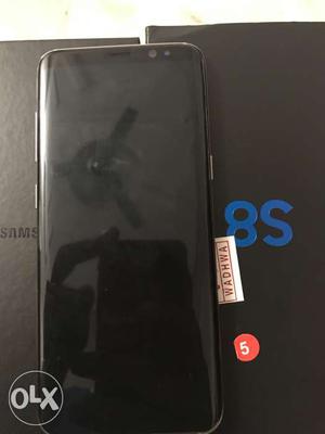 Samsung Mobile Name S8 Black Golden 2Months