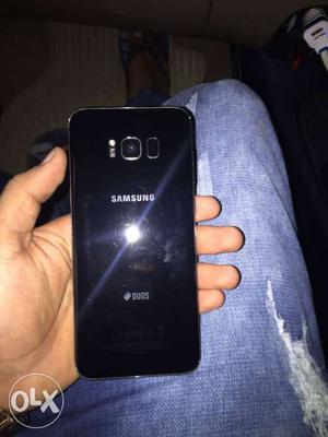 Samsung s8+ jet black colour 64gb out of india