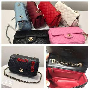 Six Color Chanel Shoulder Bags