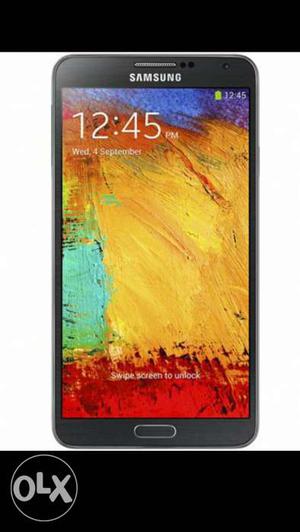 Sumsung note 3(4g) nice condition box and