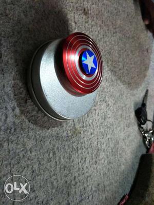 Captain America Hand Spinner With Case