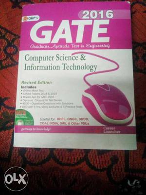 GATE  book with all d important topics and