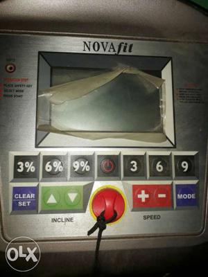 Gray Nova Fit Control Panel