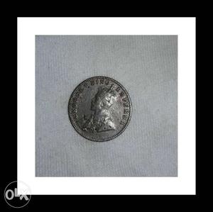 Man Embossed Silver Coin