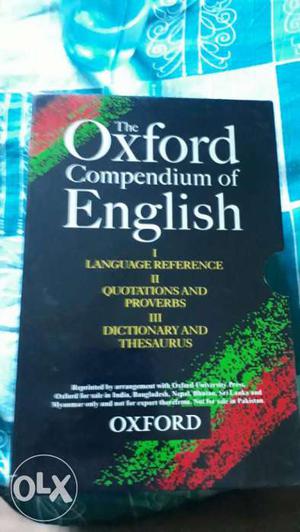 Oxford dictionary (The Oxford Compendium of English