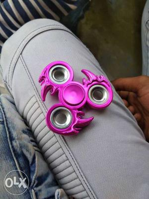Pink And Gray Hand Spinner