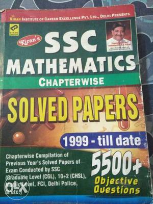 SSC previous year maths by Kiran