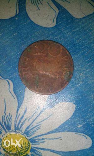 's 20 paise. from coin collection
