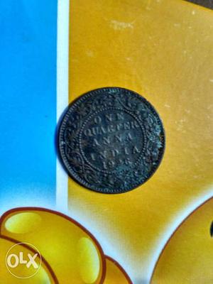  th Quaeter Anna coin