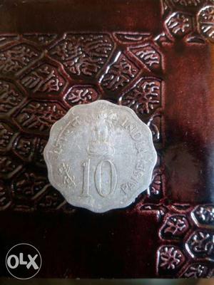 10 Indian Paise Coin