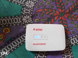 Airtel 4gwifi hotspot 1.5month old with bill and