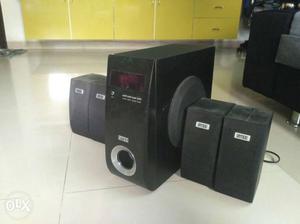 Black 4.1 Multimedia Speakers
