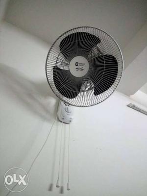 Black And White Wall Fan