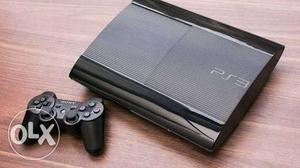 Black Sony PS3 Console With Wireless Controller