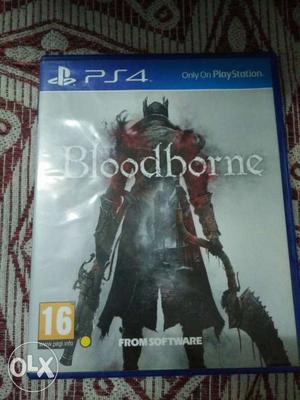 Bloodborne ps4 game with neat condition