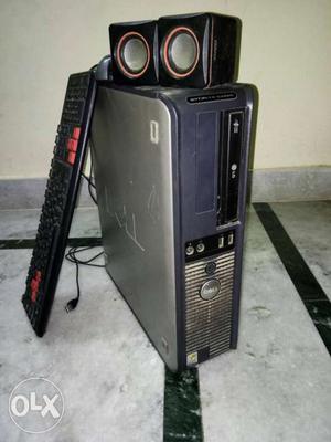 CPU, kiybord, speakers and mouse gud condition