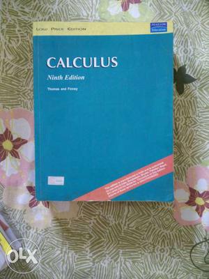 Calculus by Thomas and Finney.