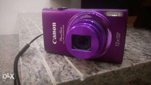 Canon PowerShot ELPH 340 HS 16MP Digital Camera (Purple) 12x