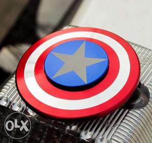 Captain america Fully Metal spinner (high quality) - 3_piece