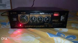 Digital Sound Stereo Amplifier, USB, FM Radio, mic & Remote