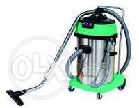 Industrial high power wet and dry vacuum cleaner.