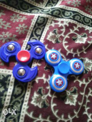 It is a fidget spinner with 1 New for free in