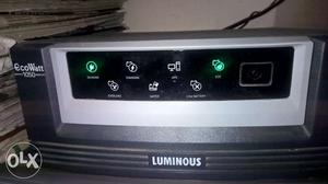 Luminous inverter with battery and trolley just