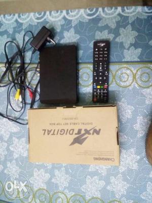 NXT digital cable set up box with remote new pack