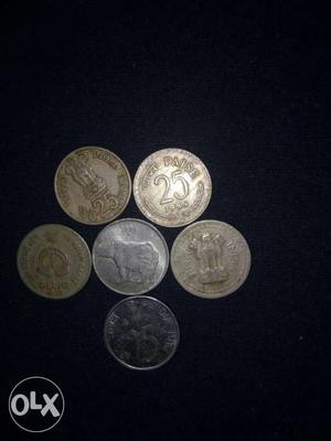 Old coins 25 pasa