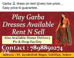 Play Garba Dresses Available Rent N Sell AD
