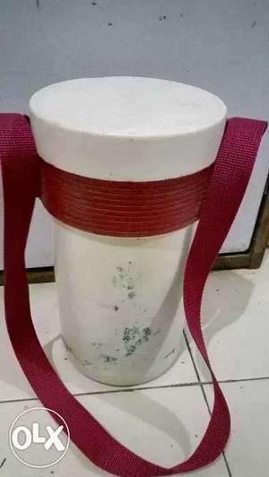 Red And White Container