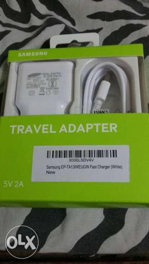 Samsung fast charger new piece (Travel Adapter 5V 2A)