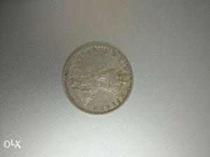 Silver British India George V King Emperor-One